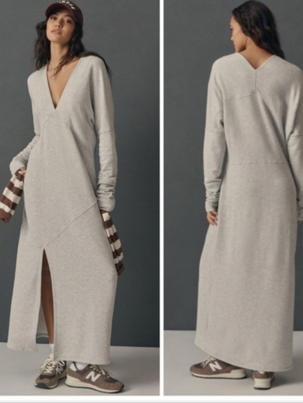 Daily Practice Long Sleeve Maxi Dress Size Small